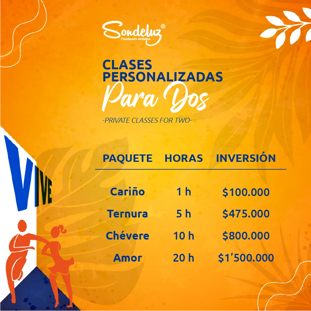 Couples One to One salsa dance lessons